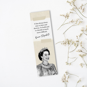Queen Elizabeth könyvjelző