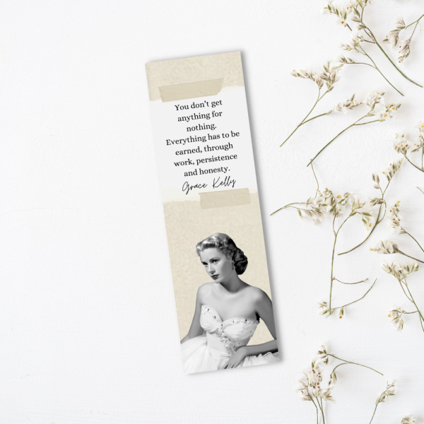 Grace Kelly könyvjelző
