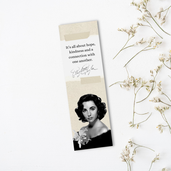 Elizabeth Taylor könyvjelző