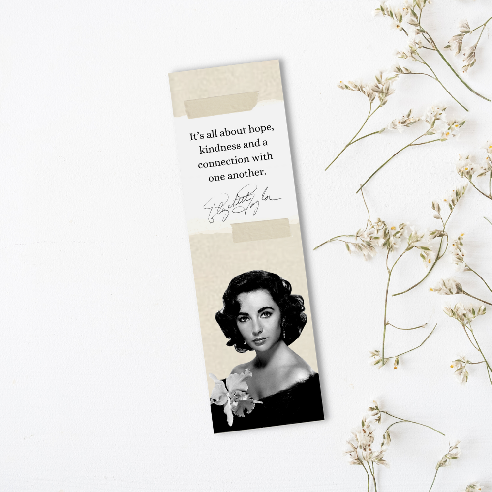 Elizabeth Taylor könyvjelző