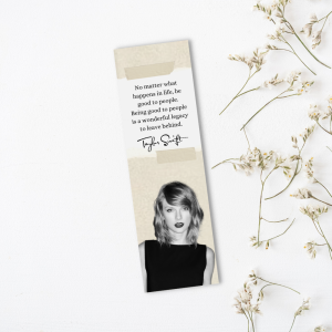 Taylor Swift könyvjelző
