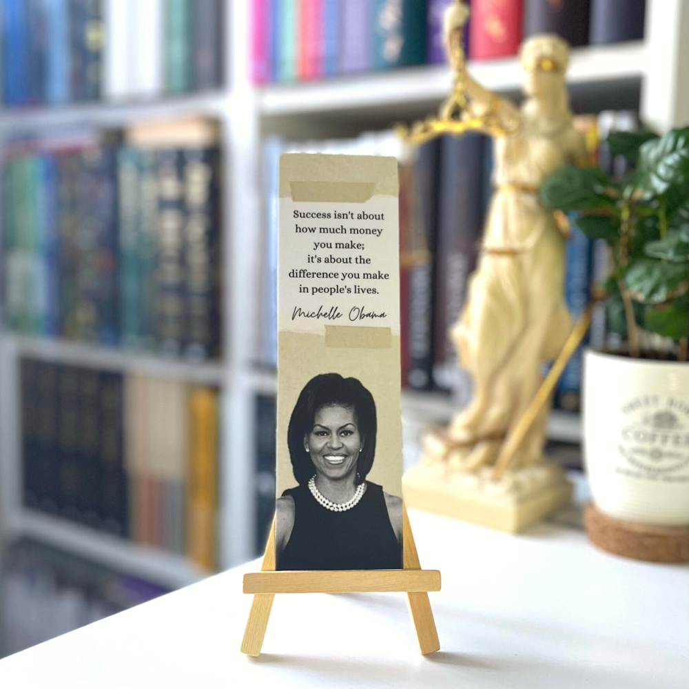 Michelle Obama könyvjelző