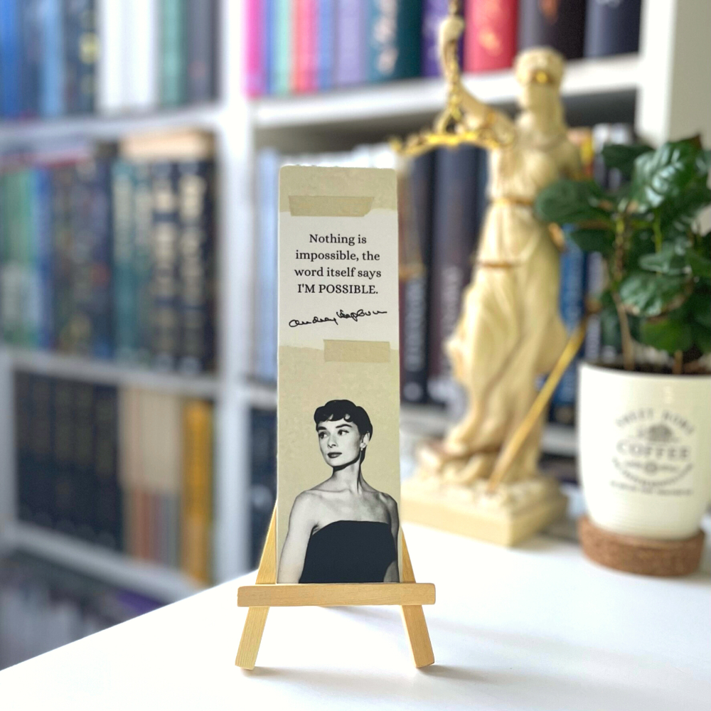 Audrey Hepburn könyvjelző